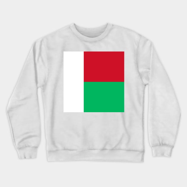 Madagascar flag Crewneck Sweatshirt by flag for all
